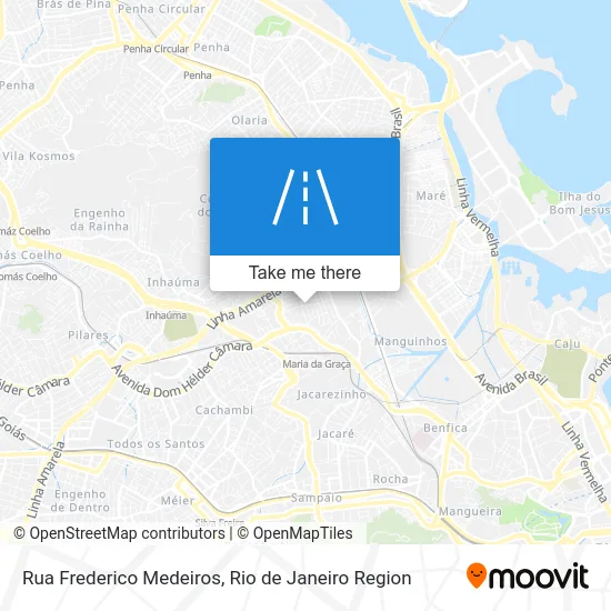 Rua Frederico Medeiros map