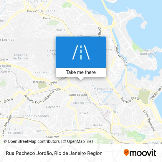 Rua Pacheco Jordão map