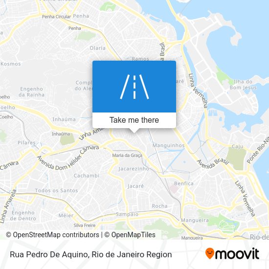Rua Pedro De Aquino map