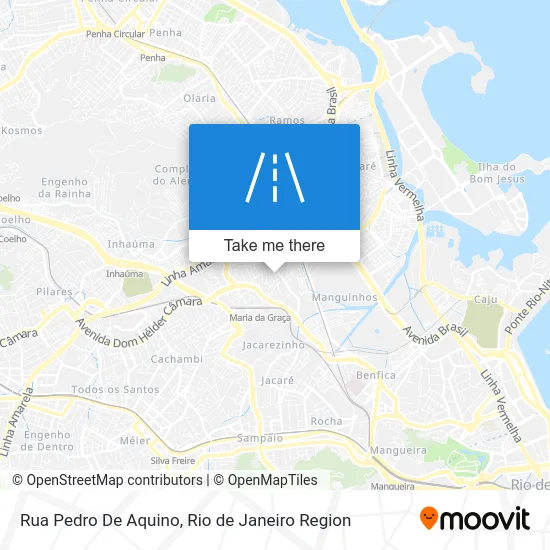 Rua Pedro De Aquino map