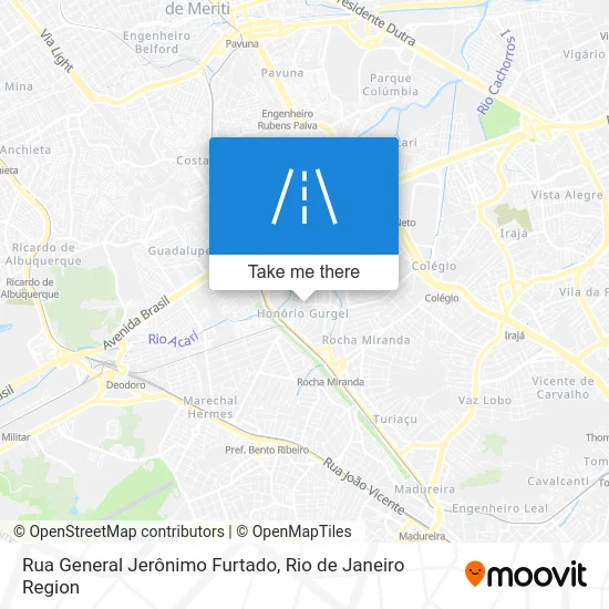 Rua General Jerônimo Furtado map