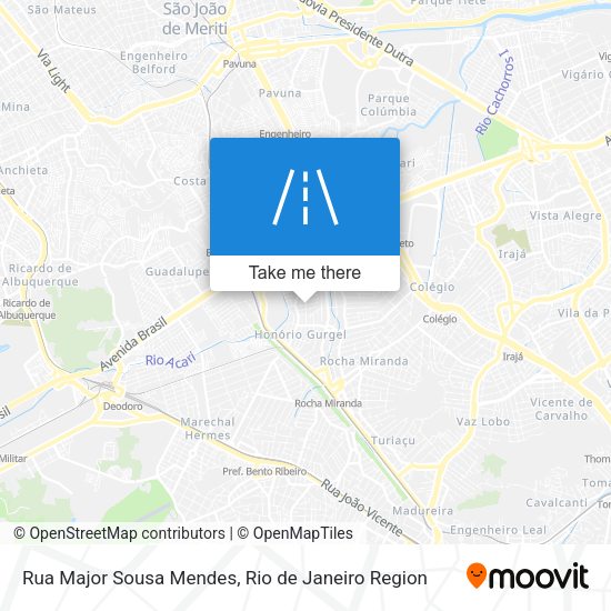 Rua Major Sousa Mendes map