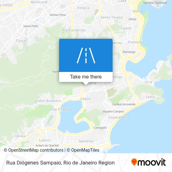 Rua Diógenes Sampaio map