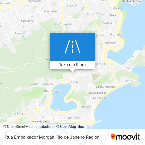 Rua Embaixador Morgan map