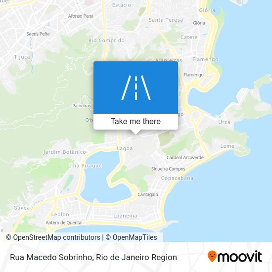 Rua Macedo Sobrinho map