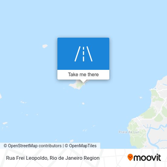 Rua Frei Leopoldo map