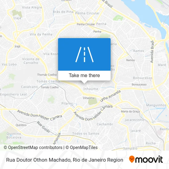 Rua Doutor Othon Machado map