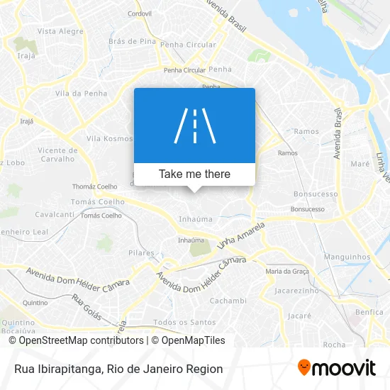 Rua Ibirapitanga map