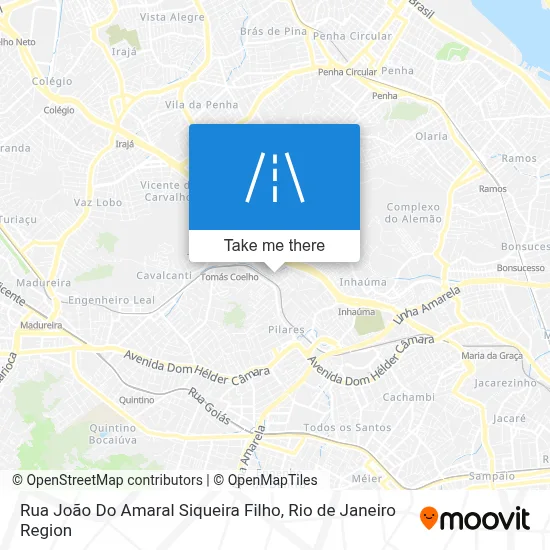Rua João Do Amaral Siqueira Filho map