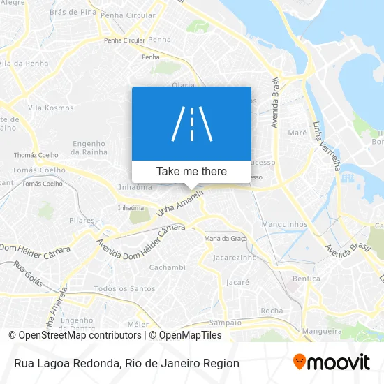 Rua Lagoa Redonda map