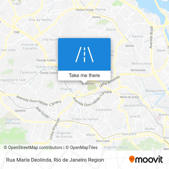 Rua Maria Deolinda map