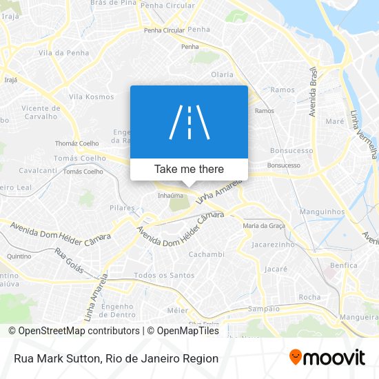 Rua Mark Sutton map