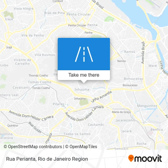 Rua Perianta map