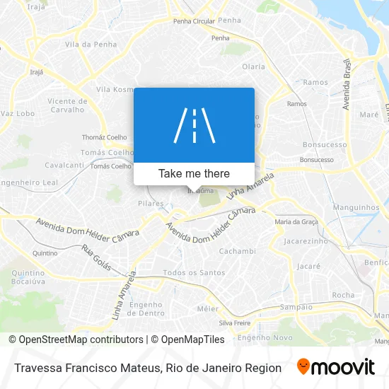 Travessa Francisco Mateus map