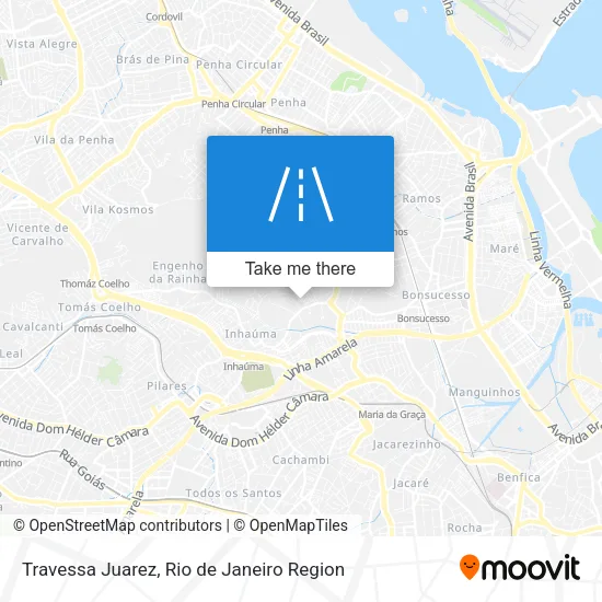 Travessa Juarez map