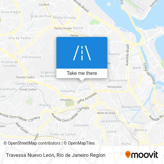 Travessa Nuevo León map