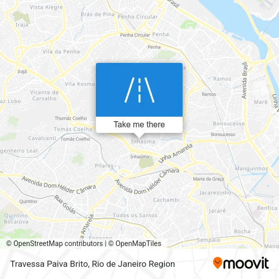 Travessa Paiva Brito map