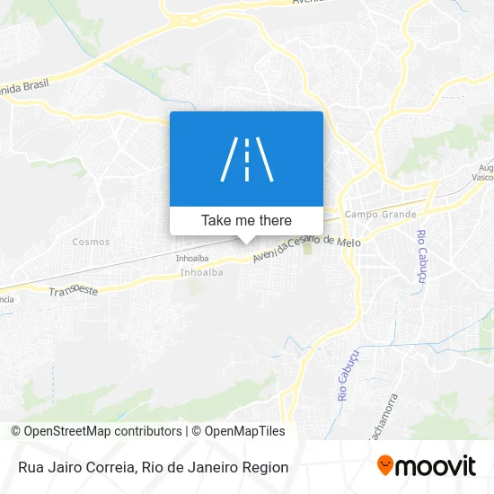 Rua Jairo Correia map
