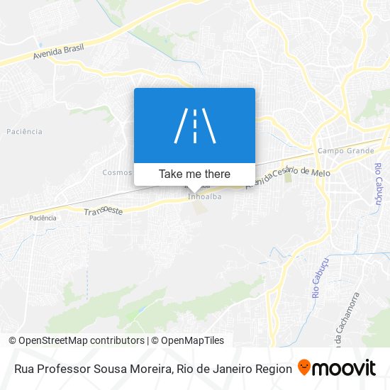 Rua Professor Sousa Moreira map