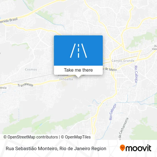 Rua Sebastião Monteiro map