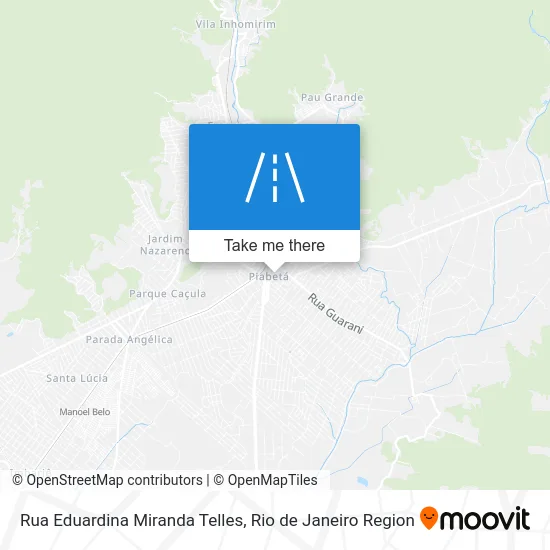 Rua Eduardina Miranda Telles map