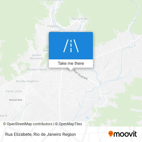 Rua Elizabete map