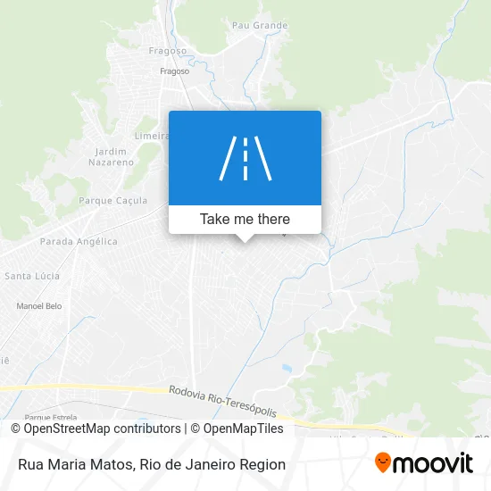 Rua Maria Matos map
