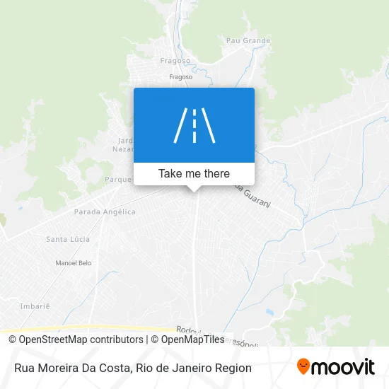 Rua Moreira Da Costa map