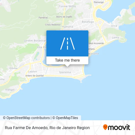 Rua Farme De Amoedo map