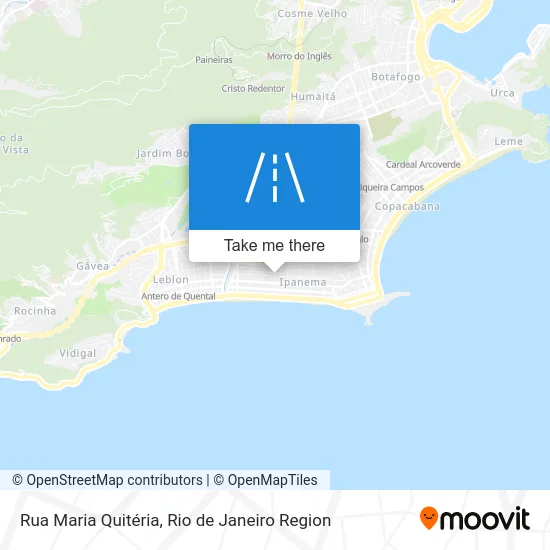 Rua Maria Quitéria map