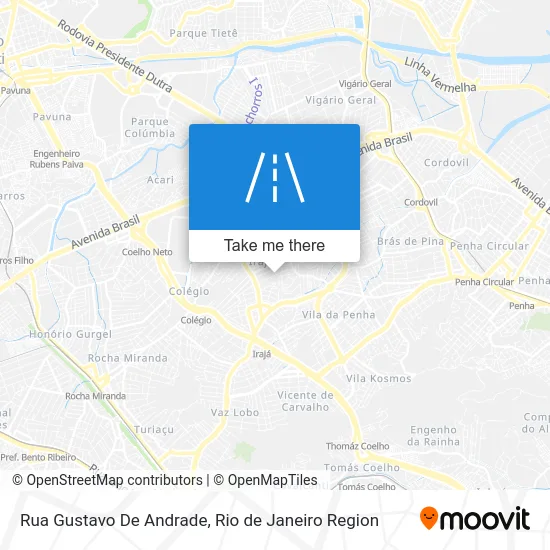 Rua Gustavo De Andrade map