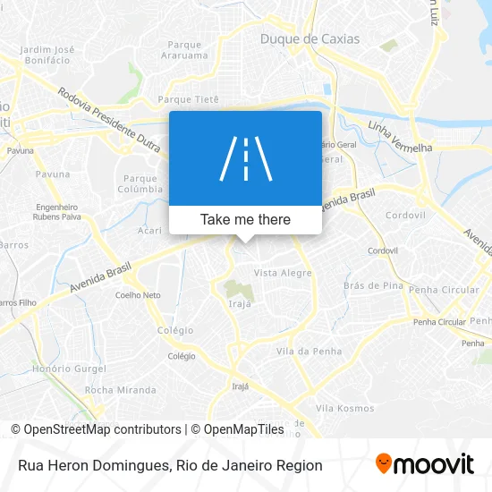 Rua Heron Domingues map