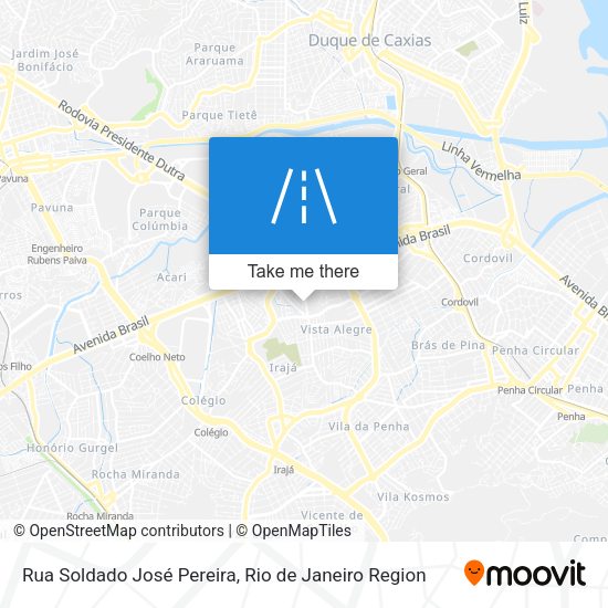 Rua Soldado José Pereira map