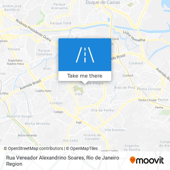 Rua Vereador Alexandrino Soares map