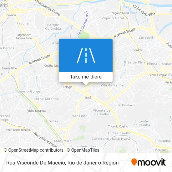 Rua Visconde De Maceió map