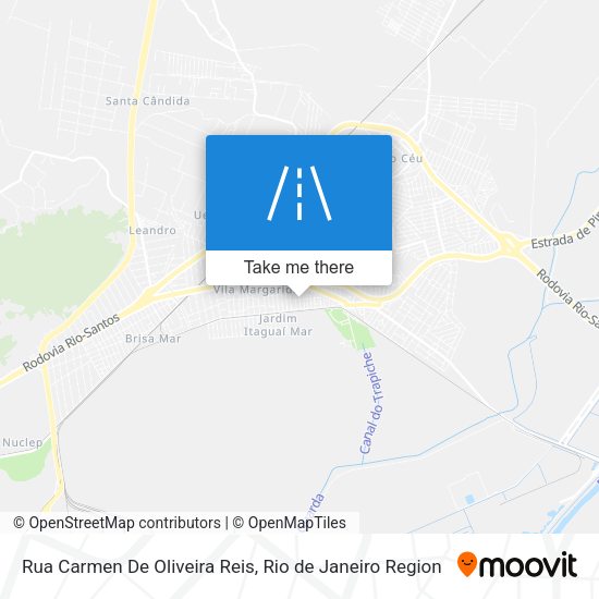Rua Carmen De Oliveira Reis map