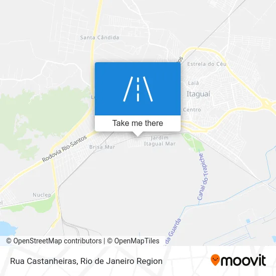 Rua Castanheiras map