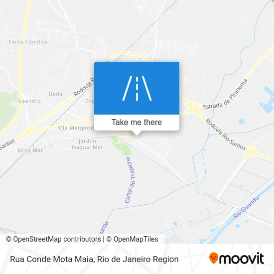 Rua Conde Mota Maia map