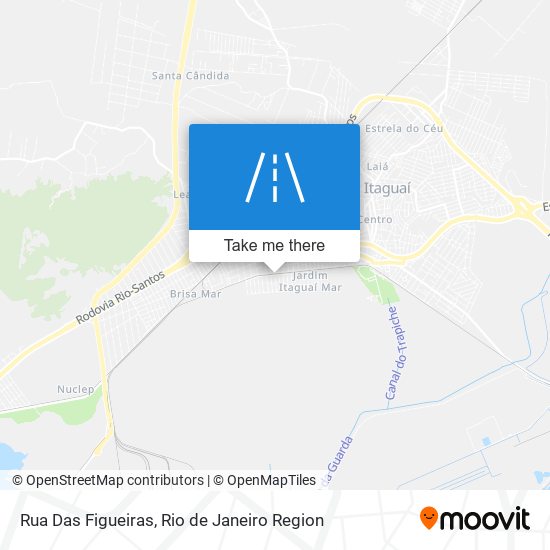 Mapa Rua Das Figueiras