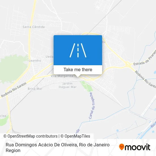 Rua Domingos Acácio De Oliveira map