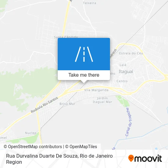 Rua Durvalina Duarte De Souza map