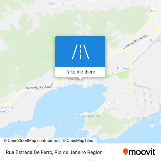 Rua Estrada De Ferro map