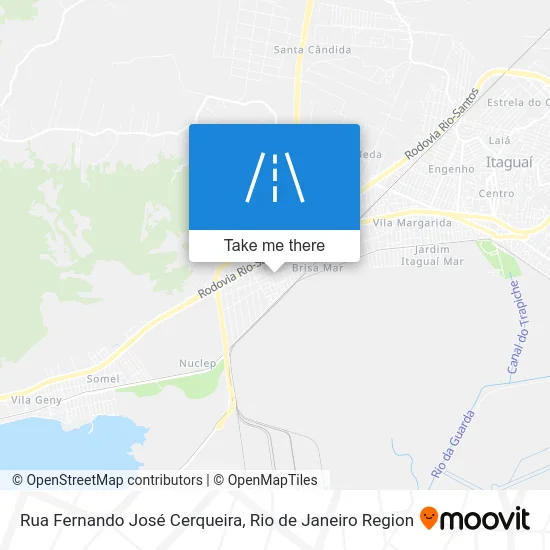 Rua Fernando José Cerqueira map