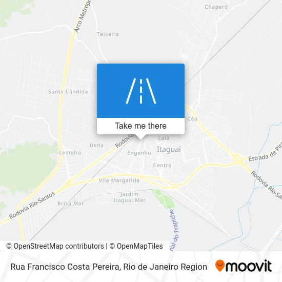 Rua Francisco Costa Pereira map