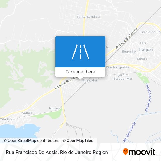 Rua Francisco De Assis map