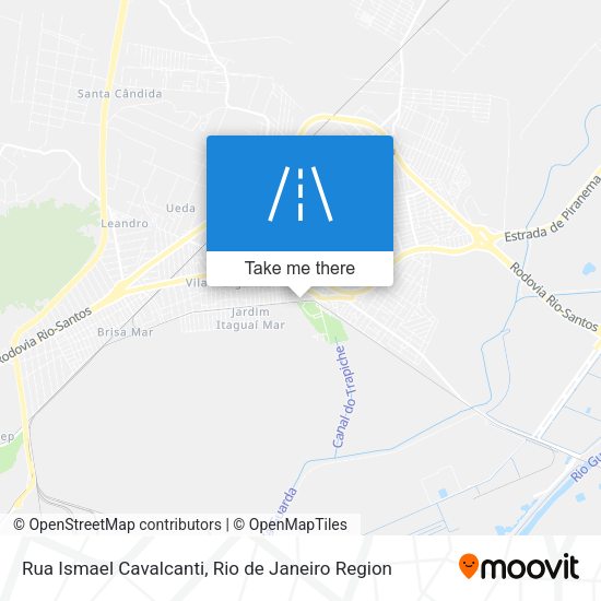 Rua Ismael Cavalcanti map