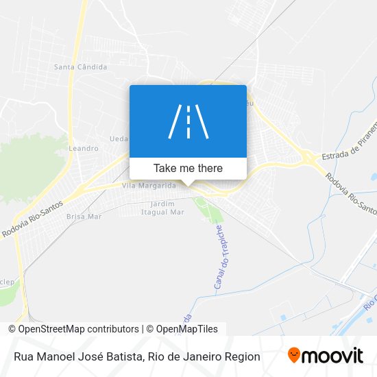 Rua Manoel José Batista map