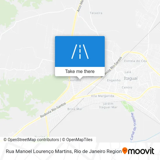 Rua Manoel Lourenço Martins map