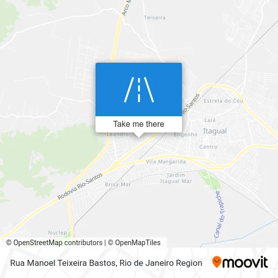 Rua Manoel Teixeira Bastos map