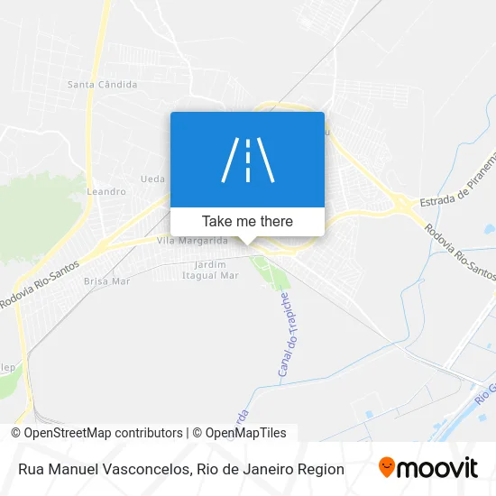 Rua Manuel Vasconcelos map